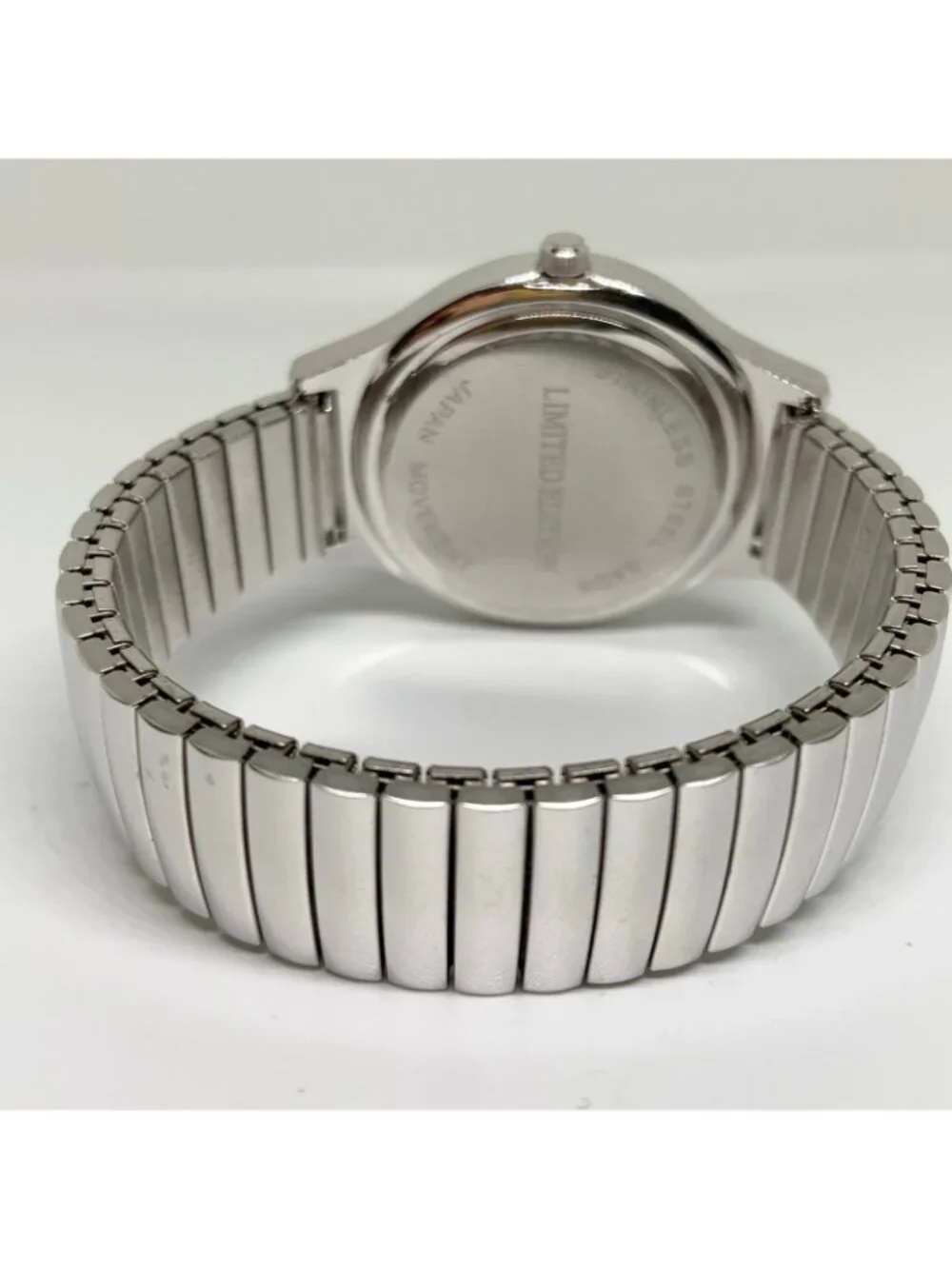 Adrienne women’s watch limited edition silver tone 36mm quartz mop dial running